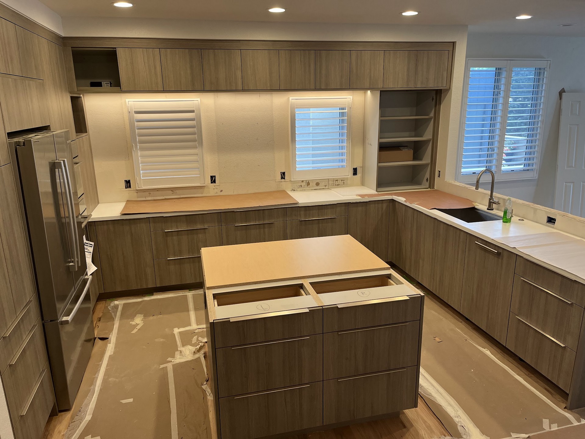 Kitchen Cabinets Installation